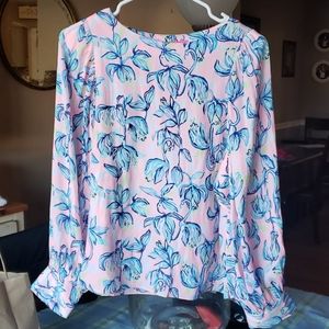 NWT Lilly Pulitzer Maisel Top Sweet Pea XS